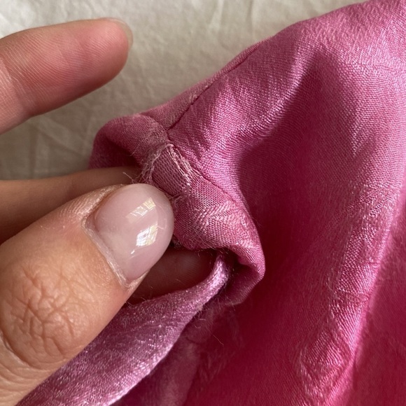 Rococo Sand- NWT Multicolored Ombré Longsleeve Wrap Mini Dress - Picture 6 of 7